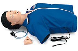 White CPARLENE&reg; Torso with Electronic Connections, 
